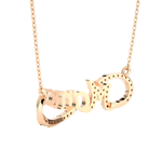 1/8  ctw Round Lab Grown Diamond Fashion Necklace