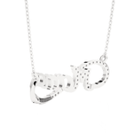 1/8  ctw Round Lab Grown Diamond Fashion Necklace