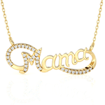 1/8  ctw Round Lab Grown Diamond Fashion Necklace