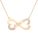 1/8  ctw Round Lab Grown Diamond Fashion Necklace
