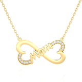 1/8  ctw Round Lab Grown Diamond Fashion Necklace