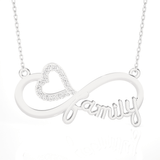 1/10  ctw Round Lab Grown Diamond Fashion Necklace