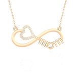 1/10  ctw Round Lab Grown Diamond Fashion Necklace