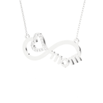 1/10  ctw Round Lab Grown Diamond Fashion Necklace