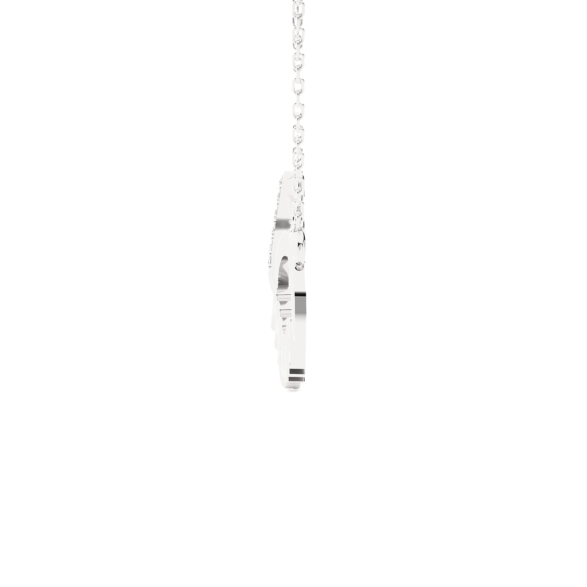 1/10  ctw Round Lab Grown Diamond Fashion Necklace