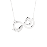 1/10  ctw Round Lab Grown Diamond Fashion Necklace