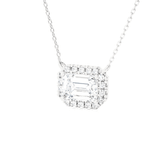 1  ctw Round Lab Grown Diamond Solitaire Pendant