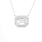 1  ctw Round Lab Grown Diamond Solitaire Pendant