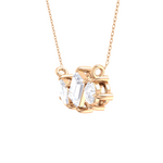 1 ctw Mix-Shape Lab Grown Diamond Fashion Necklace