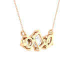 1 ctw Mix-Shape Lab Grown Diamond Fashion Necklace