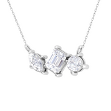 1 ctw Mix-Shape Lab Grown Diamond Fashion Necklace