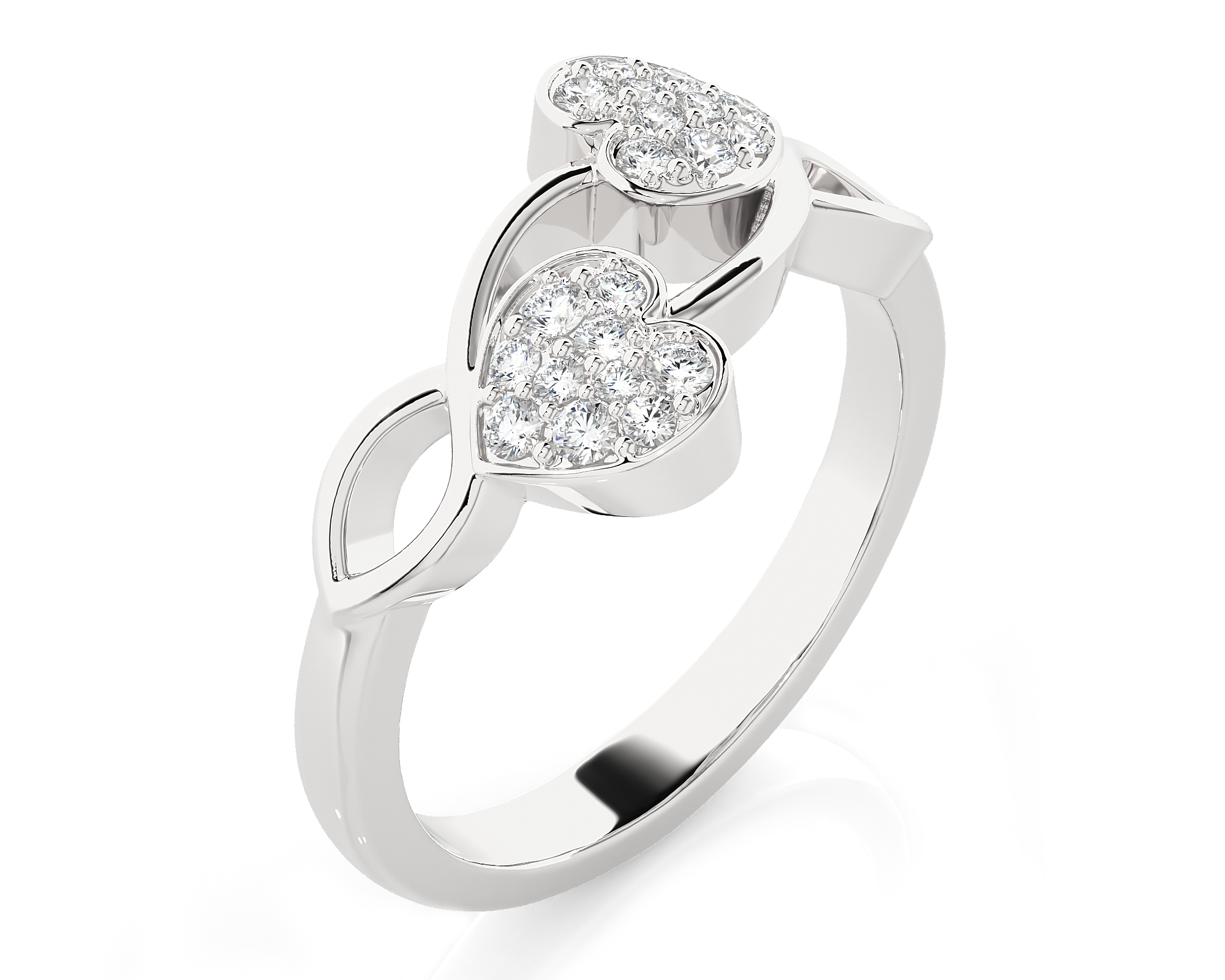 1/5 ctw Round Lab Grown Diamond Ring