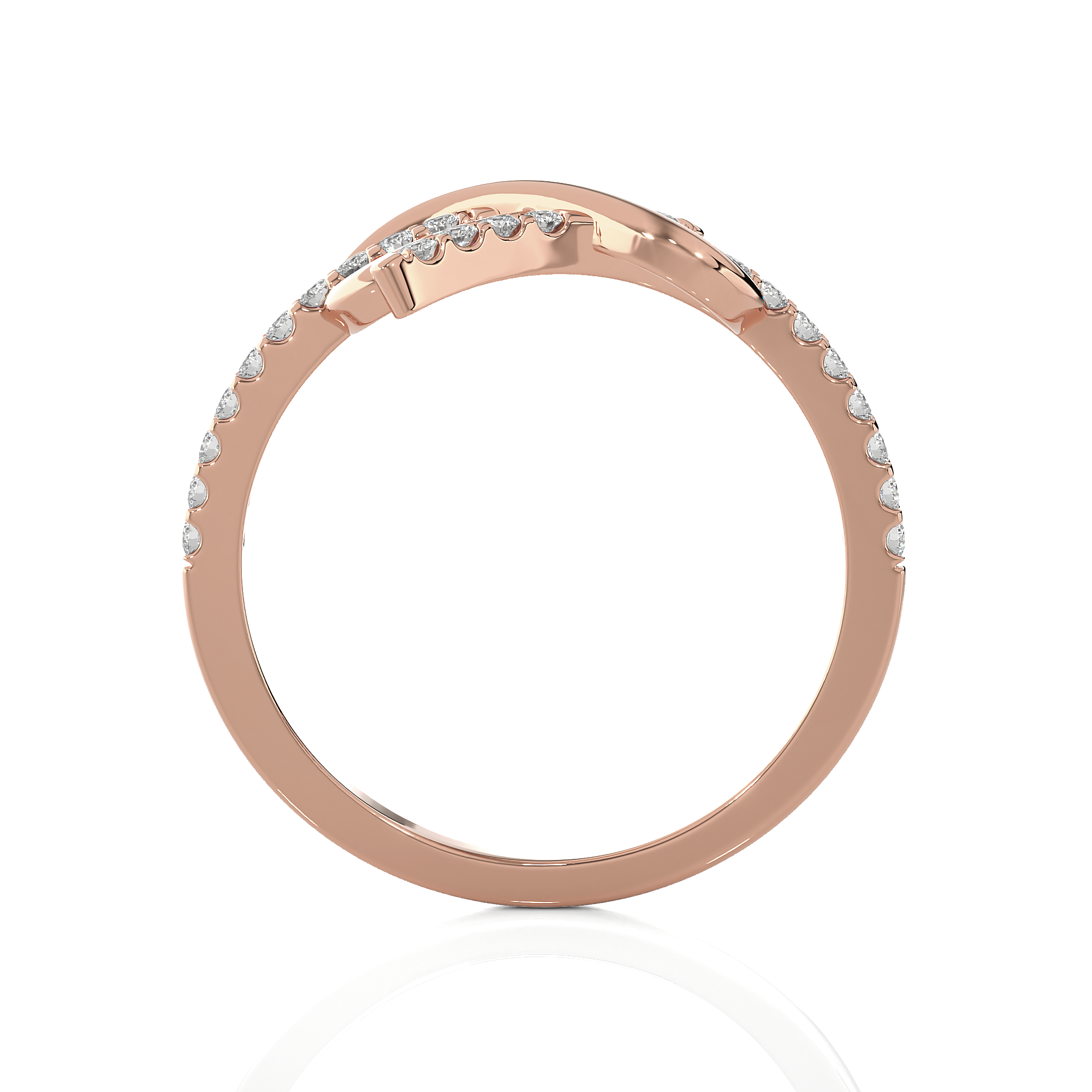 1/4 ctw Round Lab Grown Diamond Ring