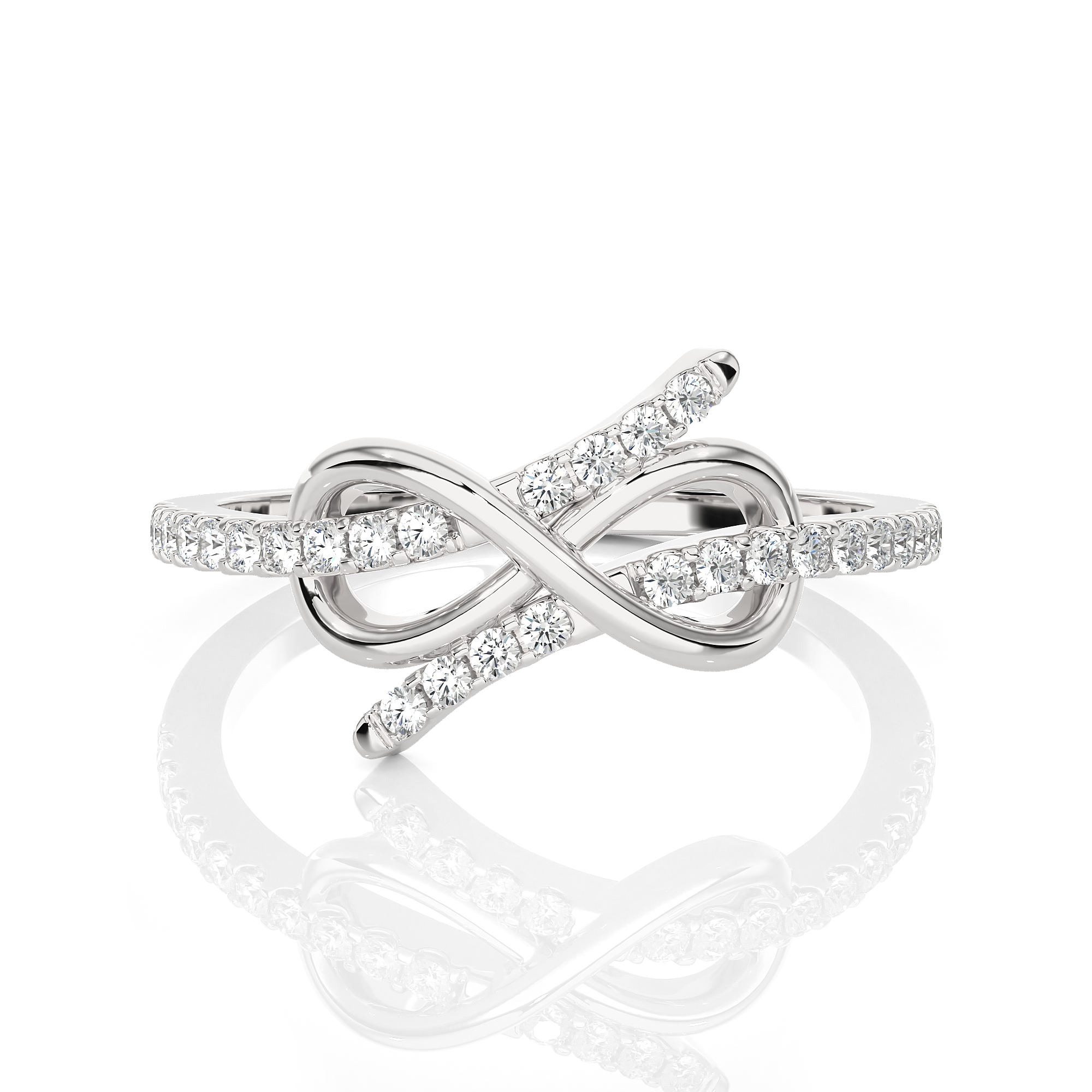 1/4 ctw Round Lab Grown Diamond Ring