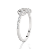 1/4 ctw Round Lab Grown Diamond Ring