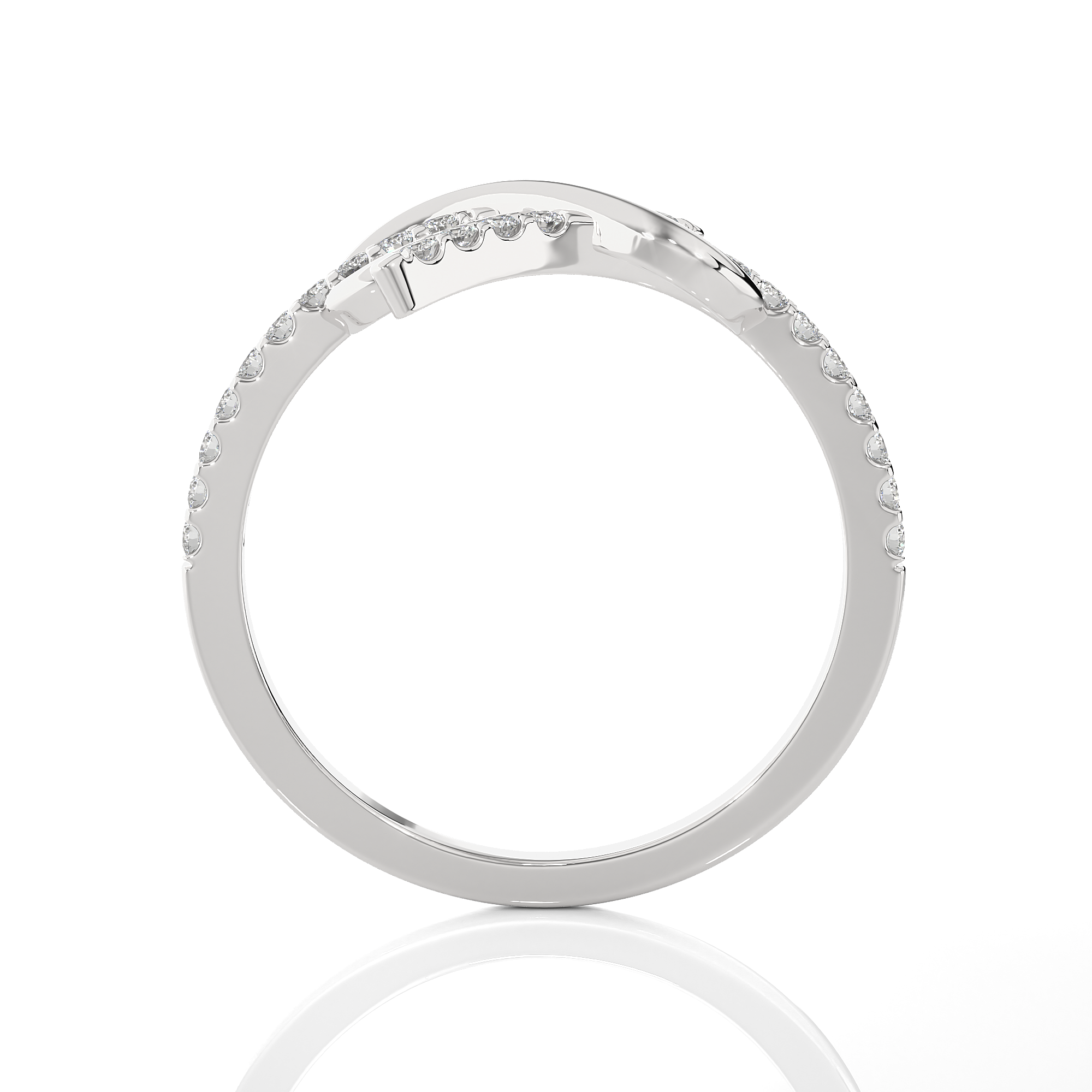 1/4 ctw Round Lab Grown Diamond Ring