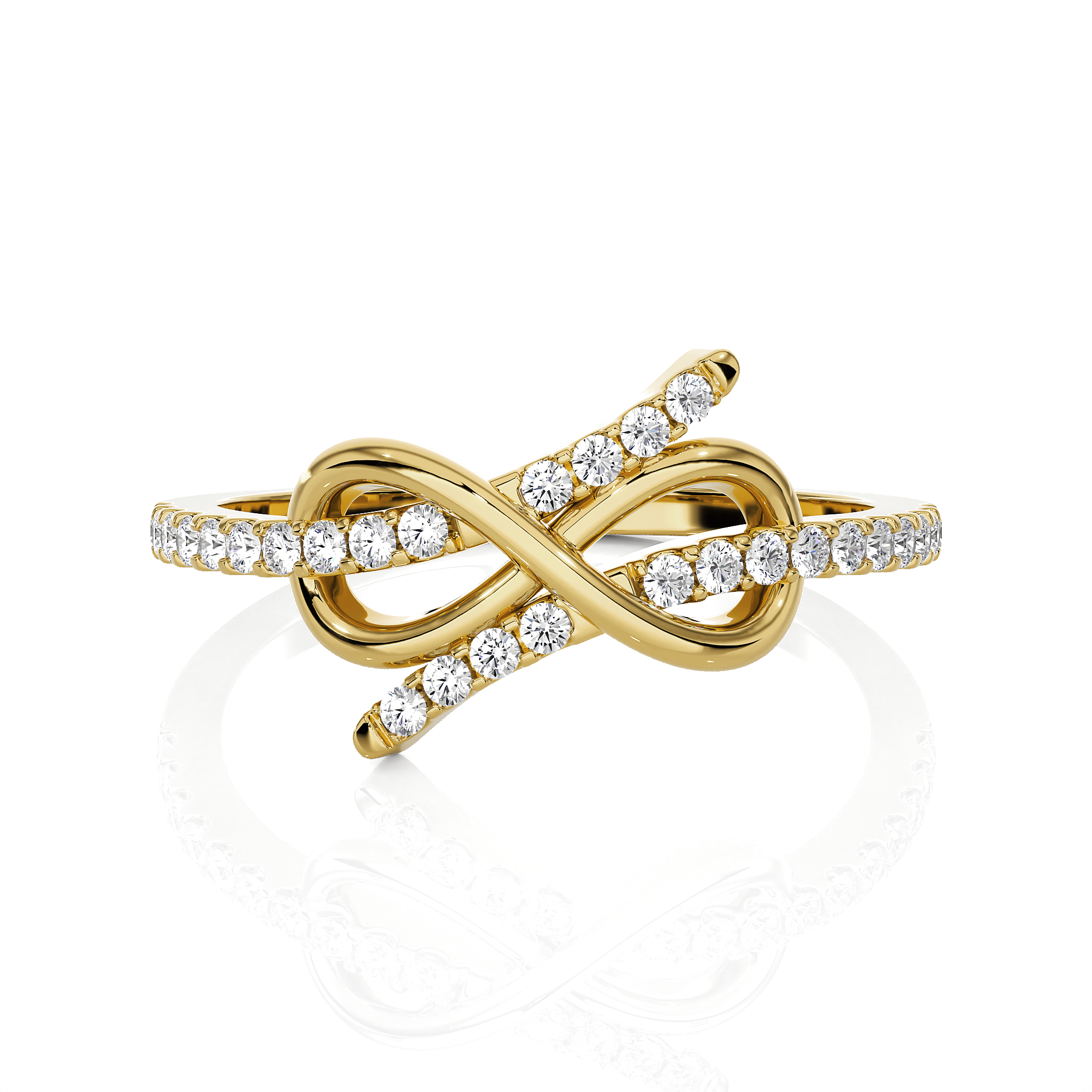 1/4 ctw Round Lab Grown Diamond Ring