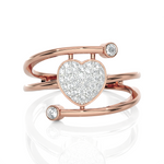 1/4 ctw Round Lab Grown Diamond Ring