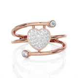 1/4 ctw Round Lab Grown Diamond Ring