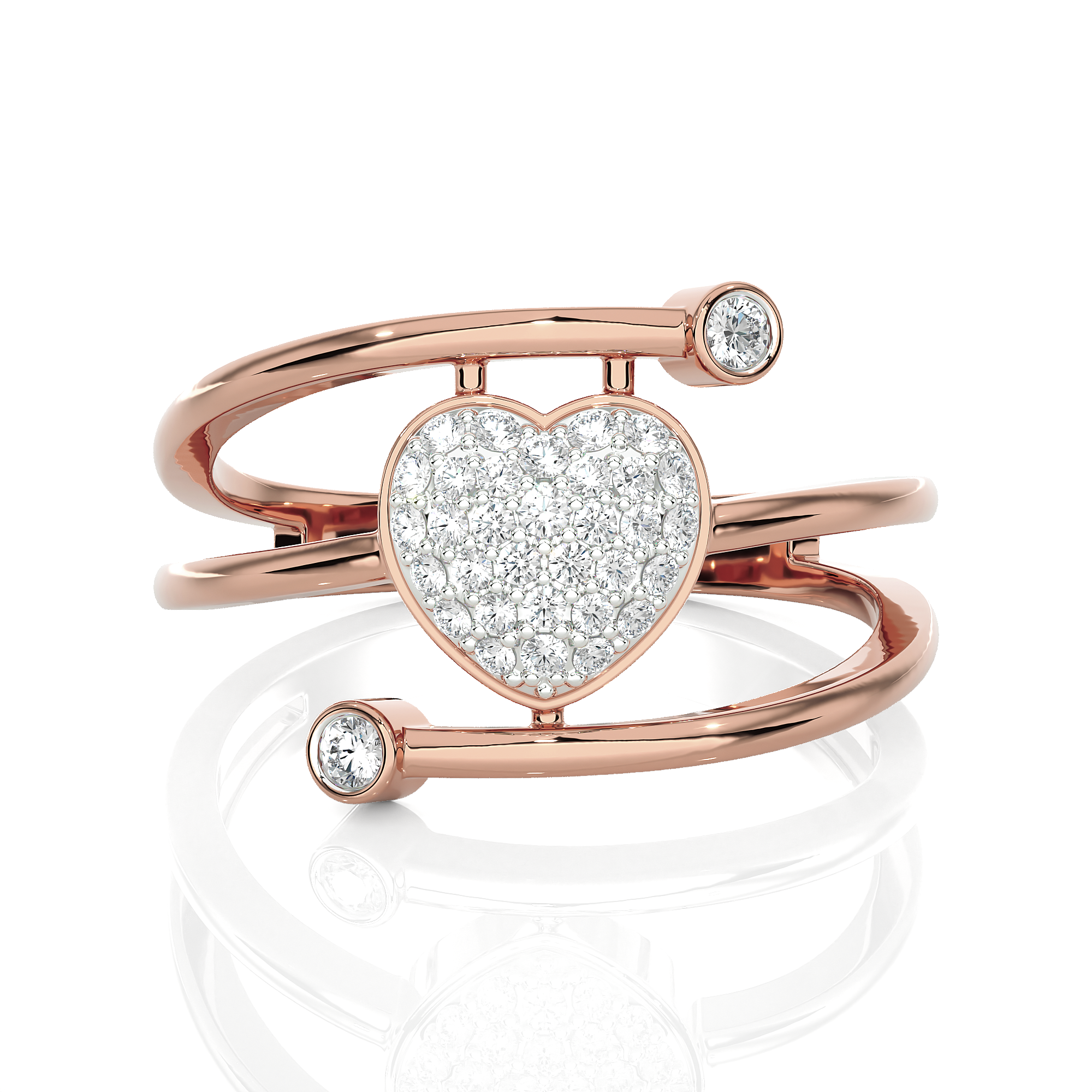 1/4 ctw Round Lab Grown Diamond Ring