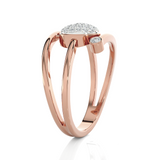 1/4 ctw Round Lab Grown Diamond Ring