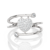 1/4 ctw Round Lab Grown Diamond Ring