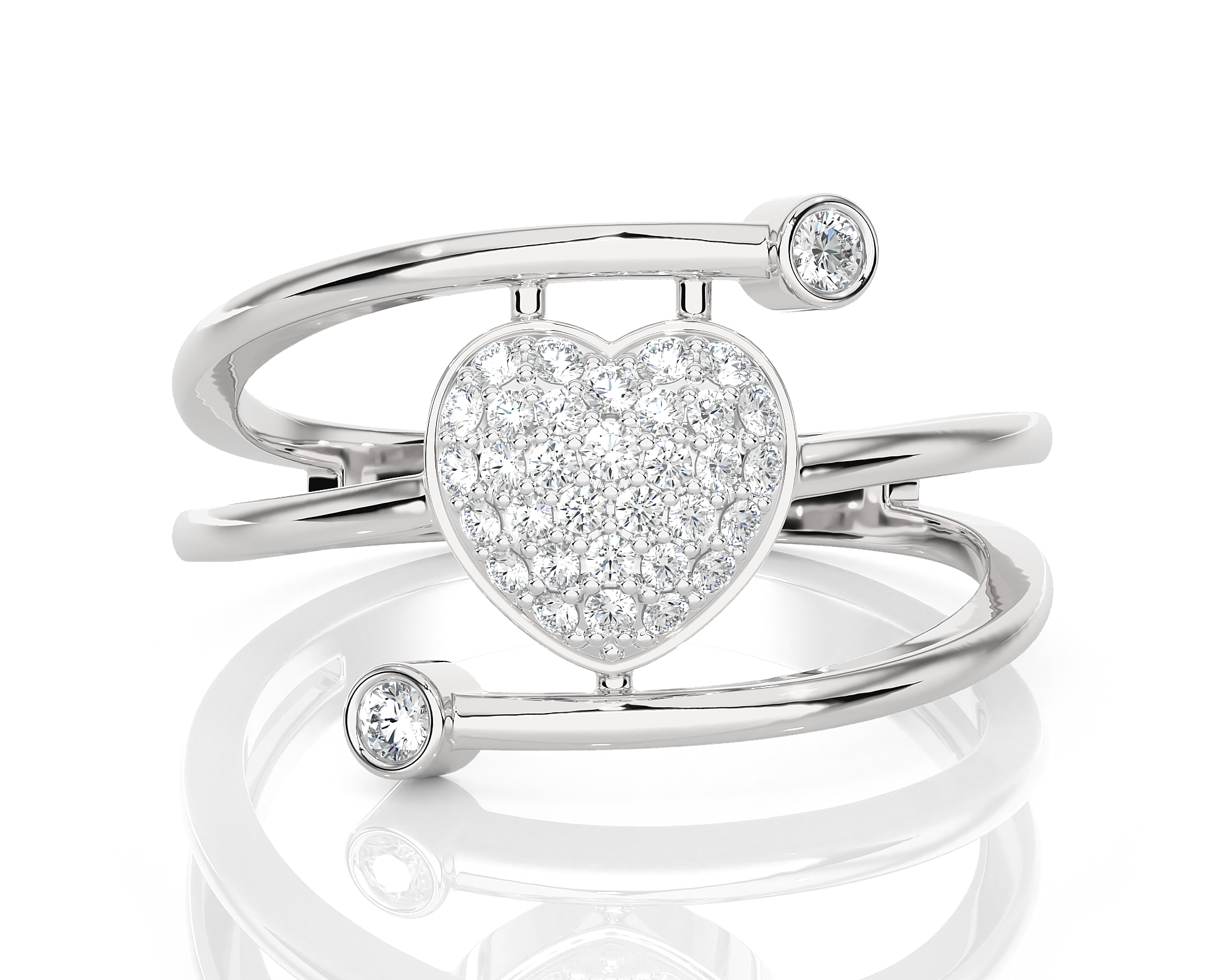 1/4 ctw Round Lab Grown Diamond Ring