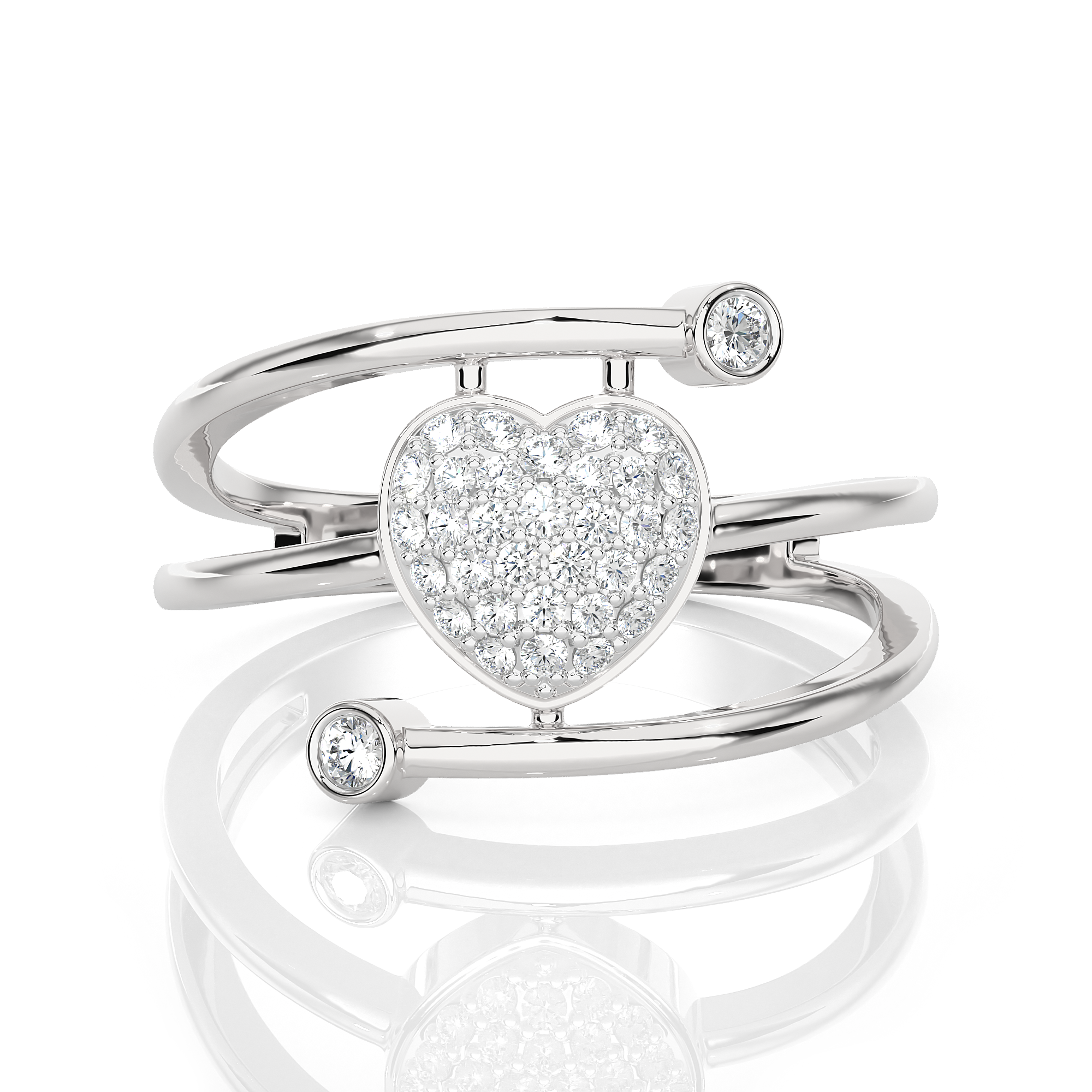 1/4 ctw Round Lab Grown Diamond Ring