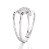 1/4 ctw Round Lab Grown Diamond Ring