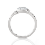 1/4 ctw Round Lab Grown Diamond Ring