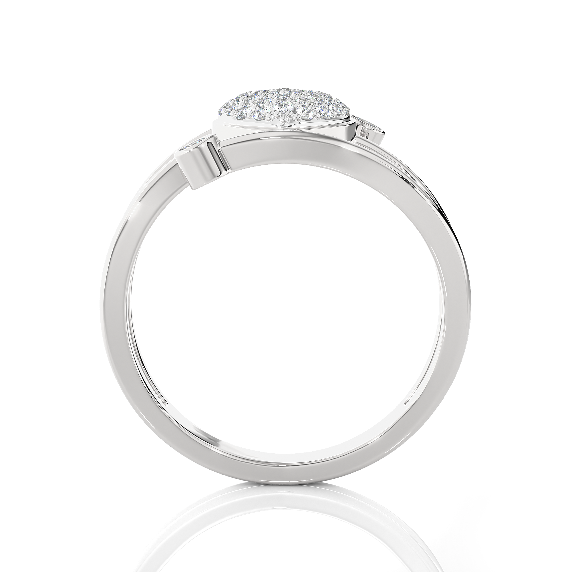 1/4 ctw Round Lab Grown Diamond Ring