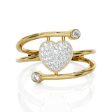 1/4 ctw Round Lab Grown Diamond Ring