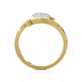 1/4 ctw Round Lab Grown Diamond Ring