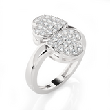 5/8 ctw Round Lab Grown Diamond Ring