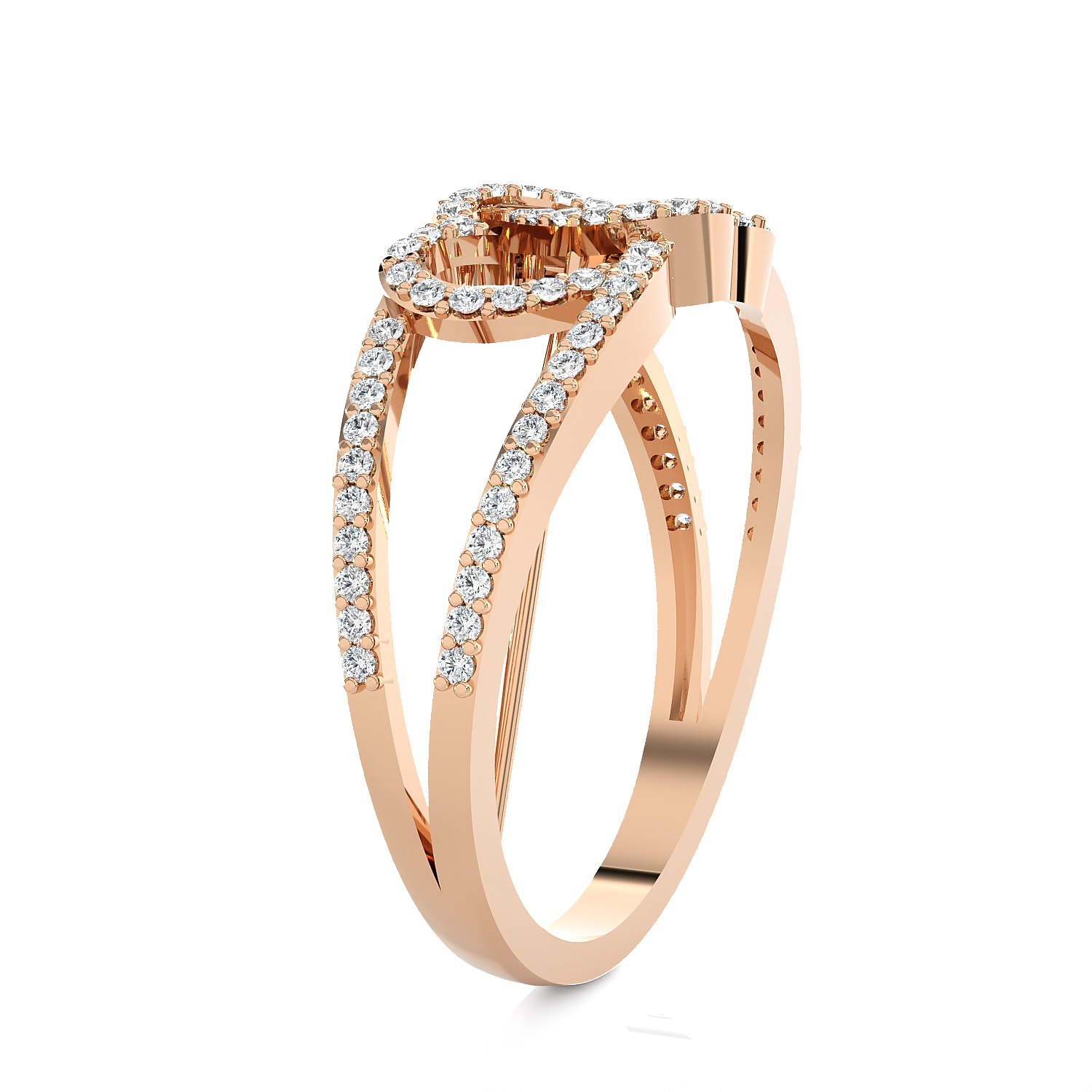 1/3 ctw Round Lab Grown Diamond Ring