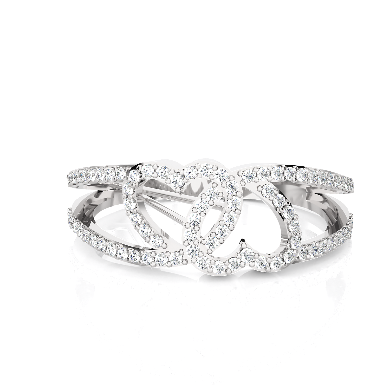 1/3 ctw Round Lab Grown Diamond Ring