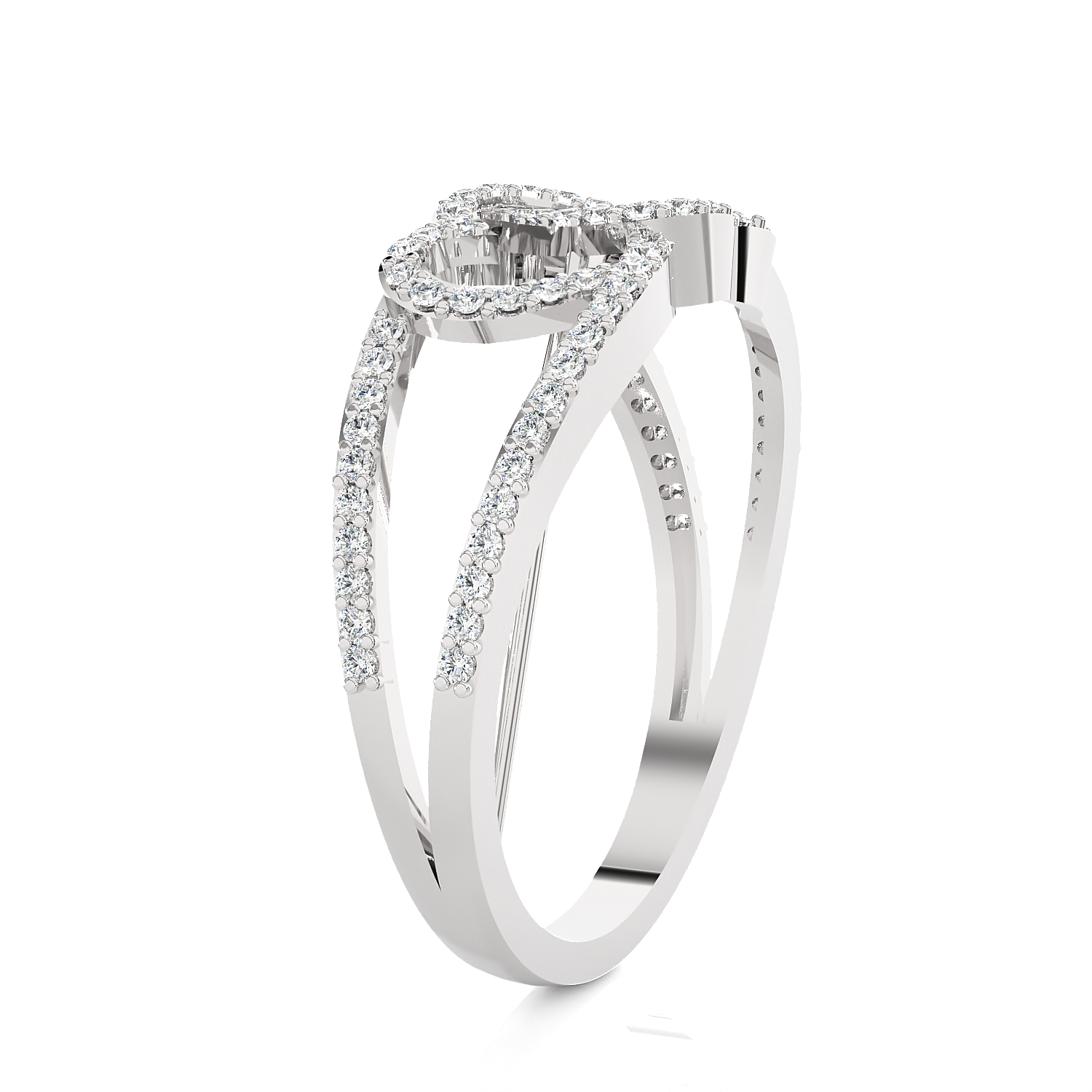 1/3 ctw Round Lab Grown Diamond Ring