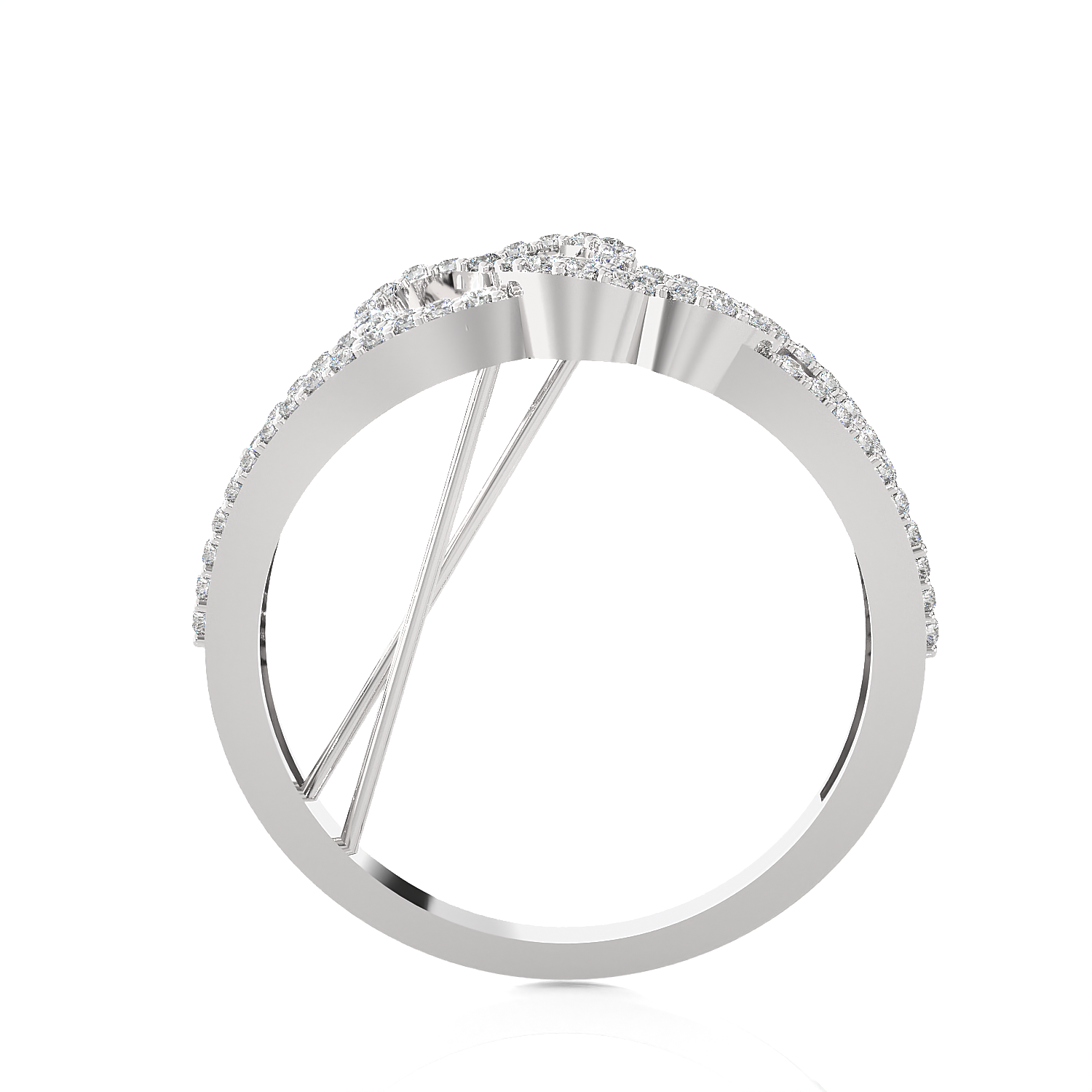 1/3 ctw Round Lab Grown Diamond Ring