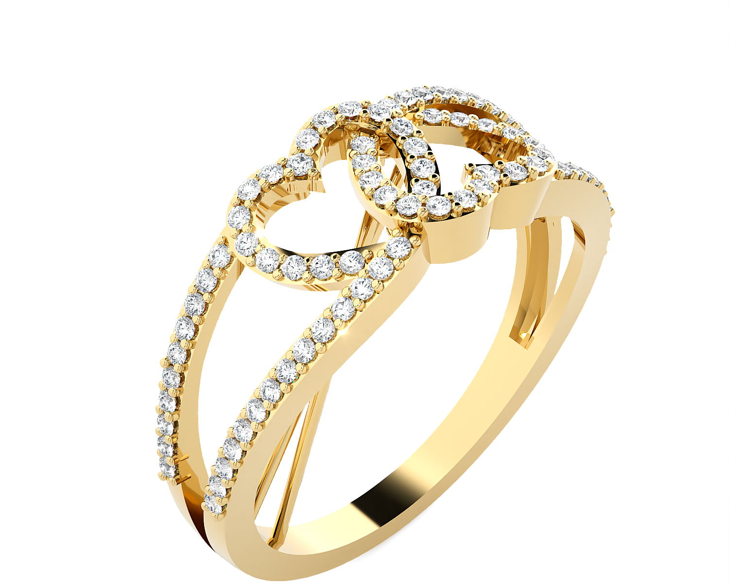 1/3 ctw Round Lab Grown Diamond Ring