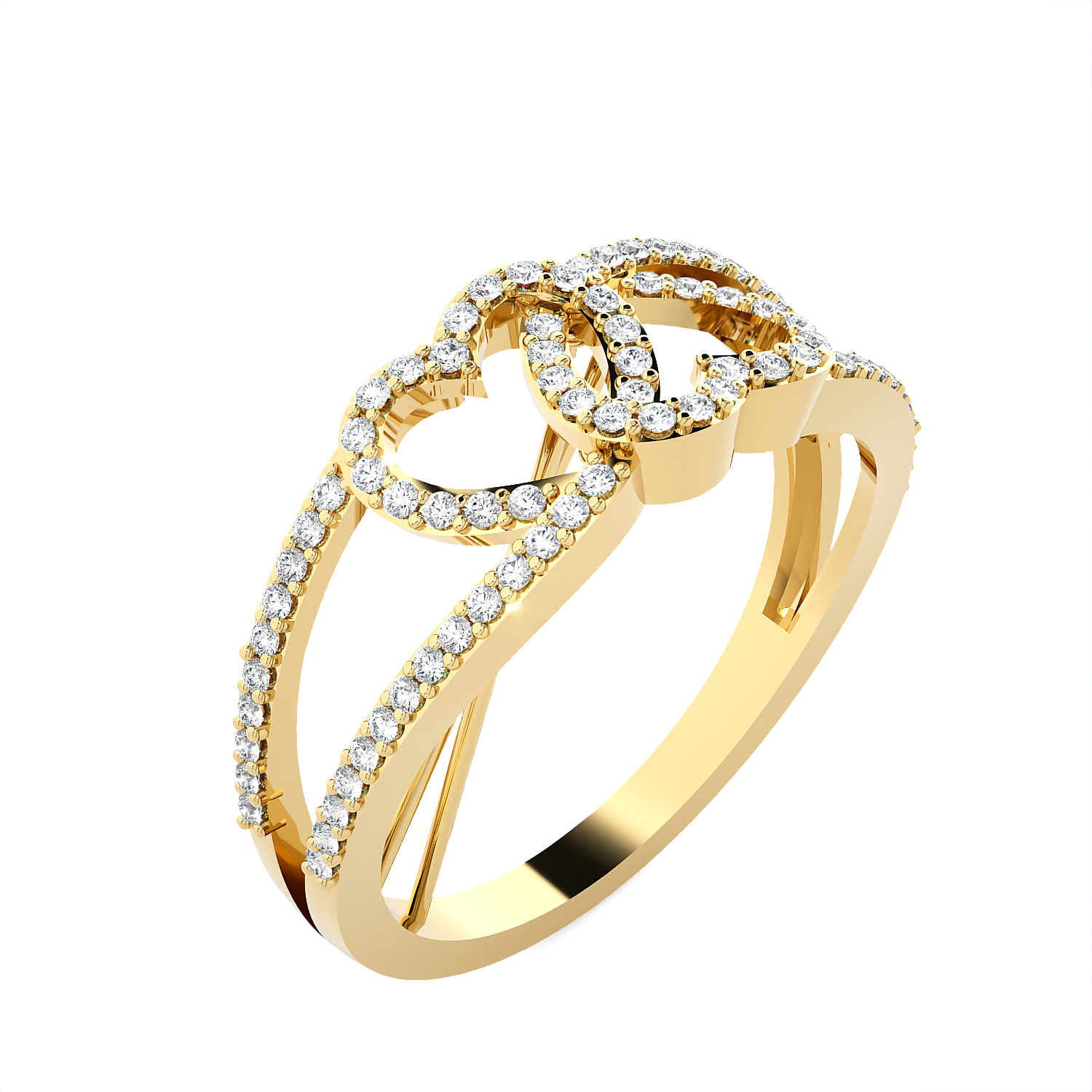1/3 ctw Round Lab Grown Diamond Ring