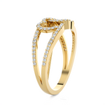 1/3 ctw Round Lab Grown Diamond Ring