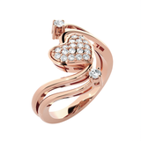 1/3 ctw Round Lab Grown Diamond Ring