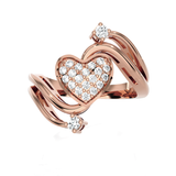 1/3 ctw Round Lab Grown Diamond Ring