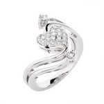 1/3 ctw Round Lab Grown Diamond Ring