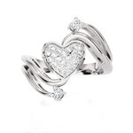 1/3 ctw Round Lab Grown Diamond Ring