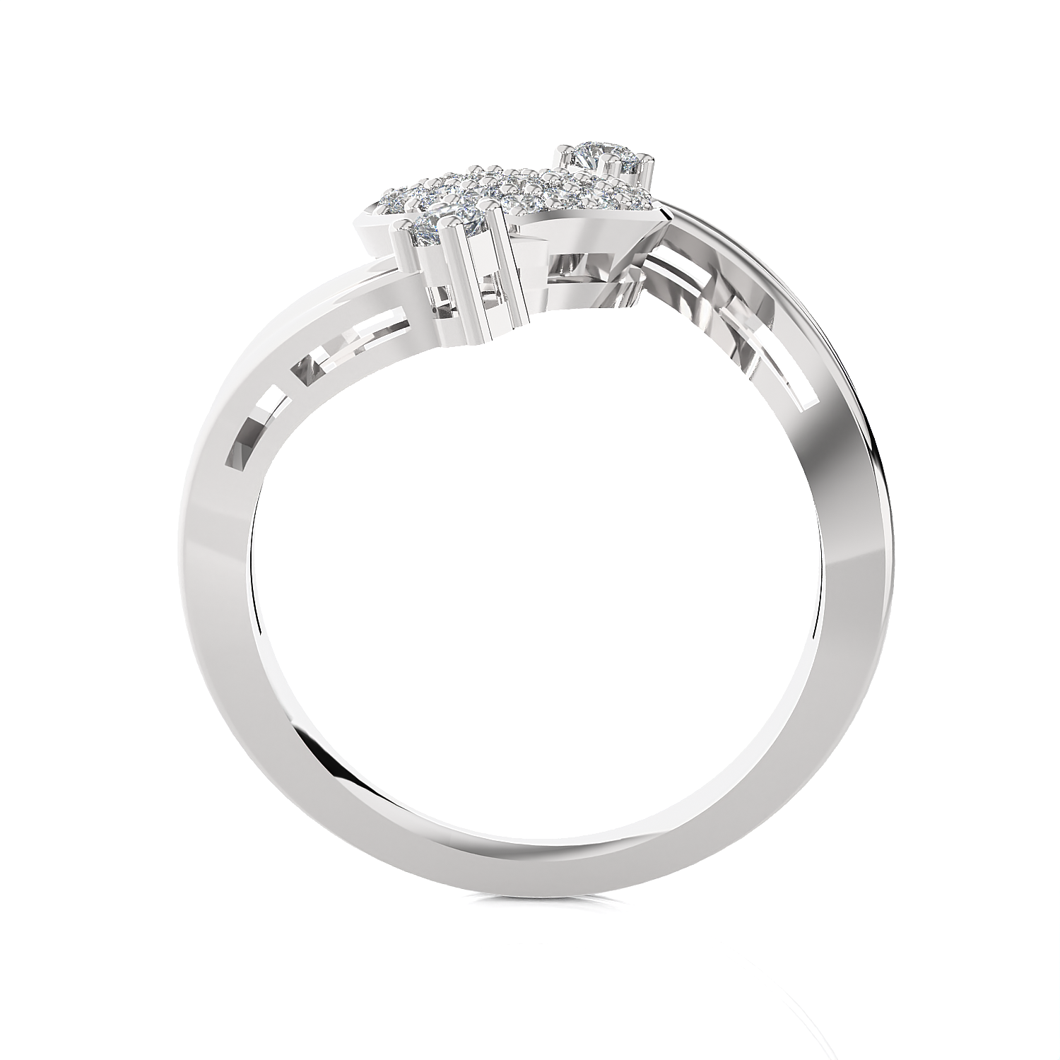 1/3 ctw Round Lab Grown Diamond Ring
