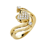 1/3 ctw Round Lab Grown Diamond Ring