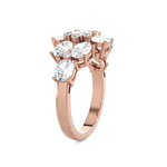 3 1/4 ctw Oval Lab Grown Diamond Ring