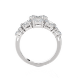 3 1/4 ctw Oval Lab Grown Diamond Ring