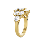 3 1/4 ctw Oval Lab Grown Diamond Ring